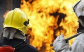 Пожар повышенной сложности в Петербурге