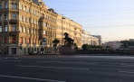 Аничков мост через Фонтанку и скульптуры «Укротители коней» | Санкт-Петербург