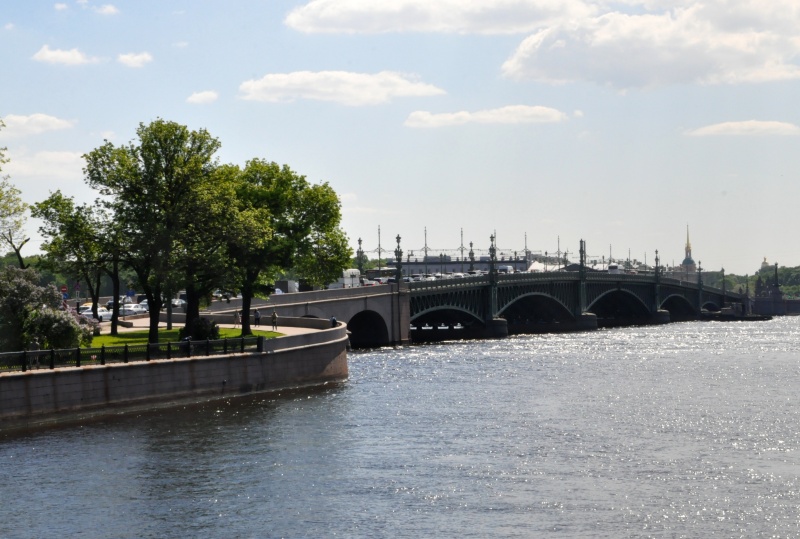 Троицкий мост через Неву | Санкт-Петербург