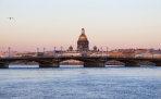 Благовещенский мост через Большую Неву | Санкт-Петербург