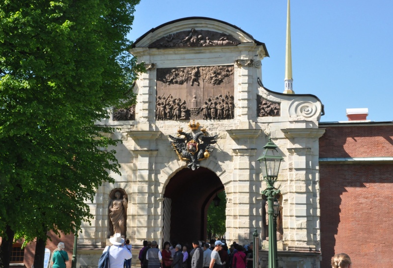 Петровские ворота Петропавловской крепости | Санкт-Петербург