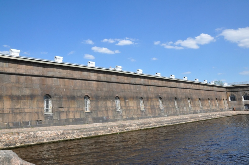 Невская куртина Петропавловской крепости | Санкт-Петербург