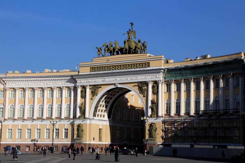 Здание Главного штаба на Дворцовой площади | Санкт-Петербург