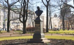 Памятник Жуковскому в Александровском саду | Санкт-Петербург