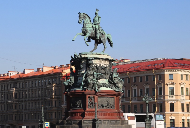 Памятник Николаю I на Исаакиевской площади | Санкт-Петербург