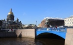 Синий мост через Мойку | Санкт-Петербург