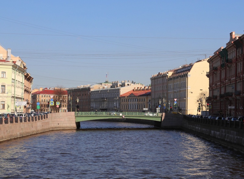 Фонарный мост через Мойку | Санкт-Петербург