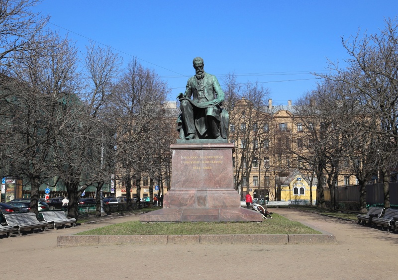 Памятник композитору Римскому-Корсакову | Санкт-Петербург