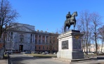 Памятник Петру I у Михайловского (Инженерного) замка | Санкт-Петербург